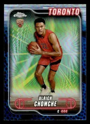 2024-25 Topps Chrome #191 Ulrich Chomche - Basketball Card Single