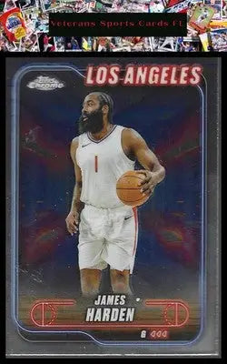 2024-25 Topps Chrome #198 James Harden