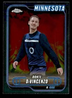 2024-25 Topps Chrome #20 Donte DiVincenzo - Basketball Card Single