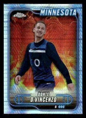 2024-25 Topps Chrome #20 Donte DiVincenzo Prism Refractor - Basketball Card Single