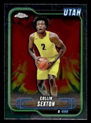 2024-25 Topps Chrome #35 Collin Sexton - Basketball Card Single