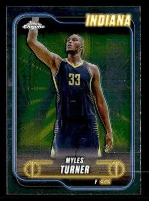 2024-25 Topps Chrome #38 Myles Turner - Basketball Card Single