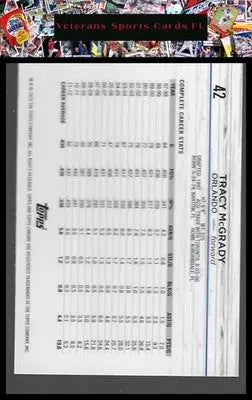 2024-25 Topps Chrome #42 Tracy McGrady