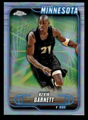 2024-25 Topps Chrome #44 Kevin Garnett Refractor - Basketball Card Single