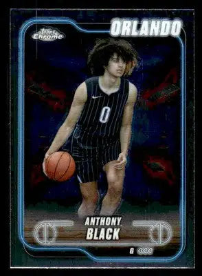 2024-25 Topps Chrome #48 Anthony Black - Basketball Card Single