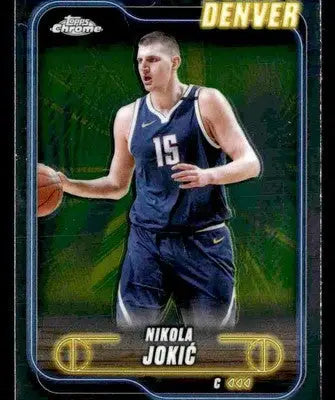 2024-25 Topps Chrome #50 Nikola Jokic - Basketball Card Single