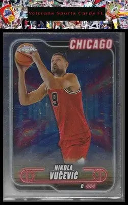 2024-25 Topps Chrome #97 Nikola Vučević