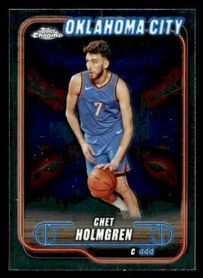 2024-25 Topps Chrome #99 Chet Holmgren - Basketball Card Single