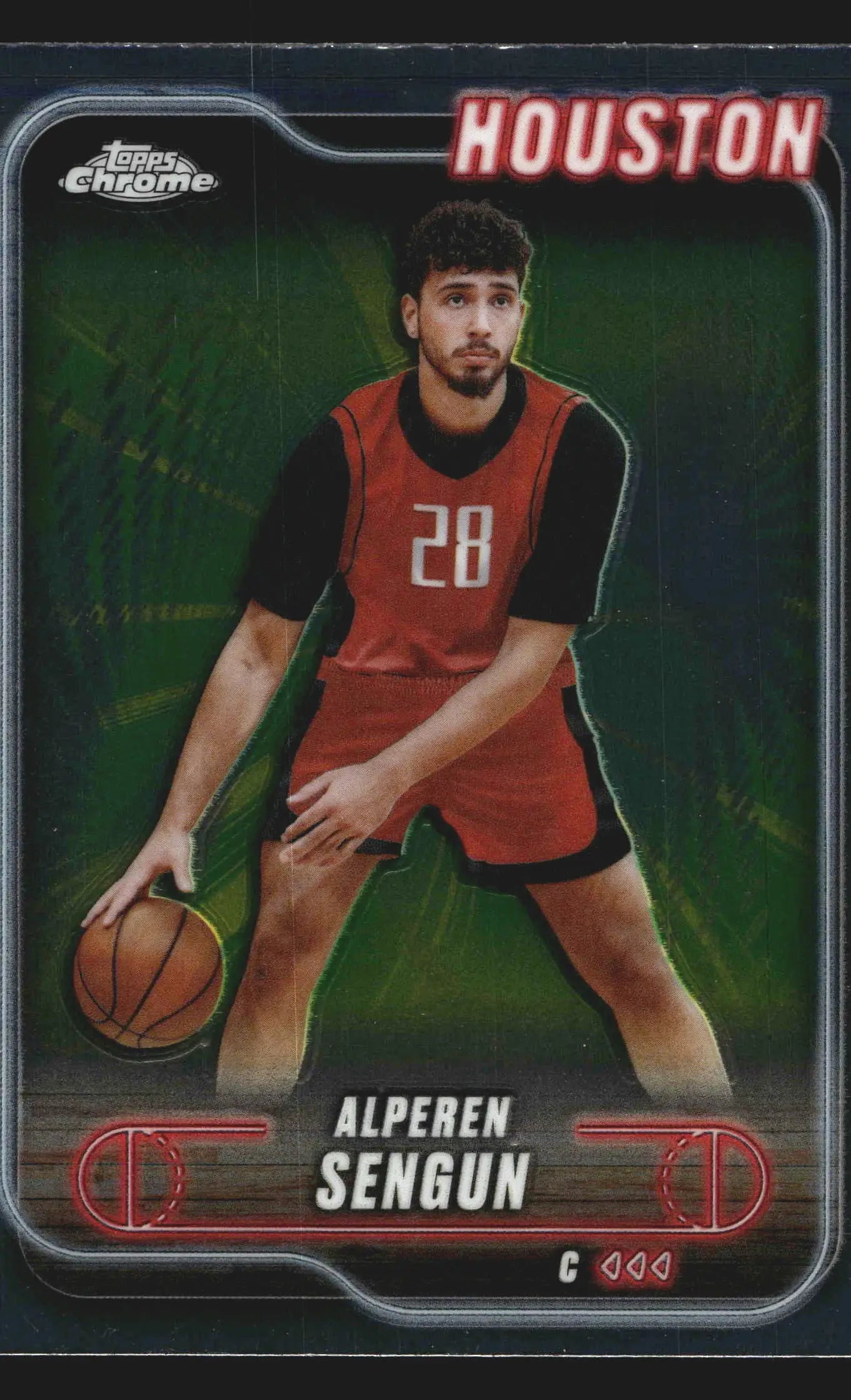 2024-25 Topps Chrome Alperen Sengun #106 Houston Rockets - Basketball Card Single