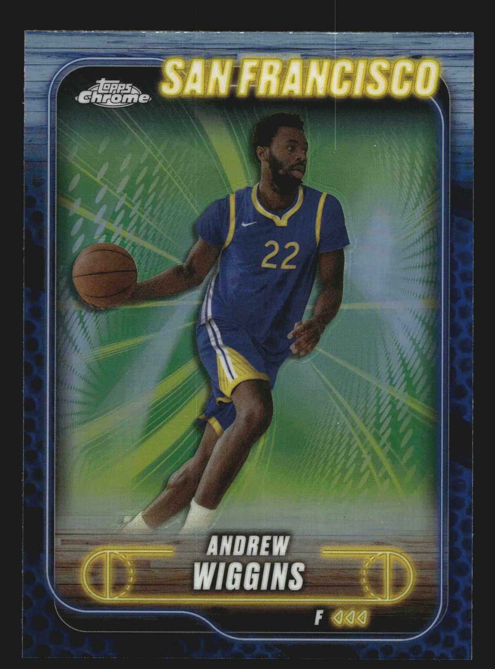 2024-25 Topps Chrome Andrew Wiggins #155 Golden State Warriors - Basketball Card Single