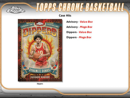 2024-25 Topps Chrome Basketball 8-Pack Blaster Box