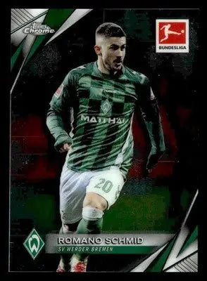 2024-25 Topps Chrome Bundesliga #19 Romano Schmid - Soccer Card Single