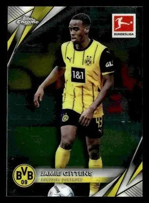2024-25 Topps Chrome Bundesliga #26 Jamie Gittens - Soccer Card Single