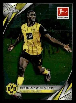 2024-25 Topps Chrome Bundesliga #28 Serhou Guirassy - Soccer Card Single