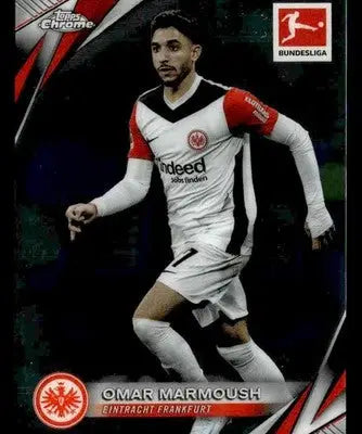 2024-25 Topps Chrome Bundesliga #33 Omar Marmoush - Soccer Card Single