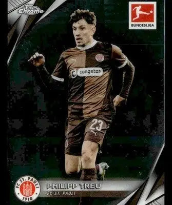 2024-25 Topps Chrome Bundesliga #86 Philipp Treu - Soccer Card Single