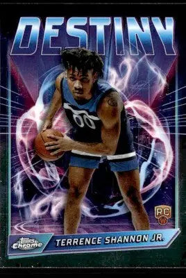 2024-25 Topps Chrome #D-19 Terrence Shannon Jr Destiny - Basketball Card Single