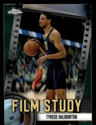 2024-25 Topps Chrome #FS-13 Tyrese Haliburton Film Study - Basketball Card Single