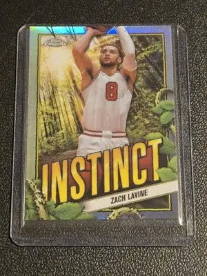 2024-25 Topps Chrome #INS-13 Zach Lavine Instinct Refractor - Basketball Card Single