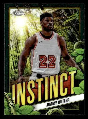 2024-25 Topps Chrome #INS-19 Jimmy Butler Instinct - Basketball Card Single