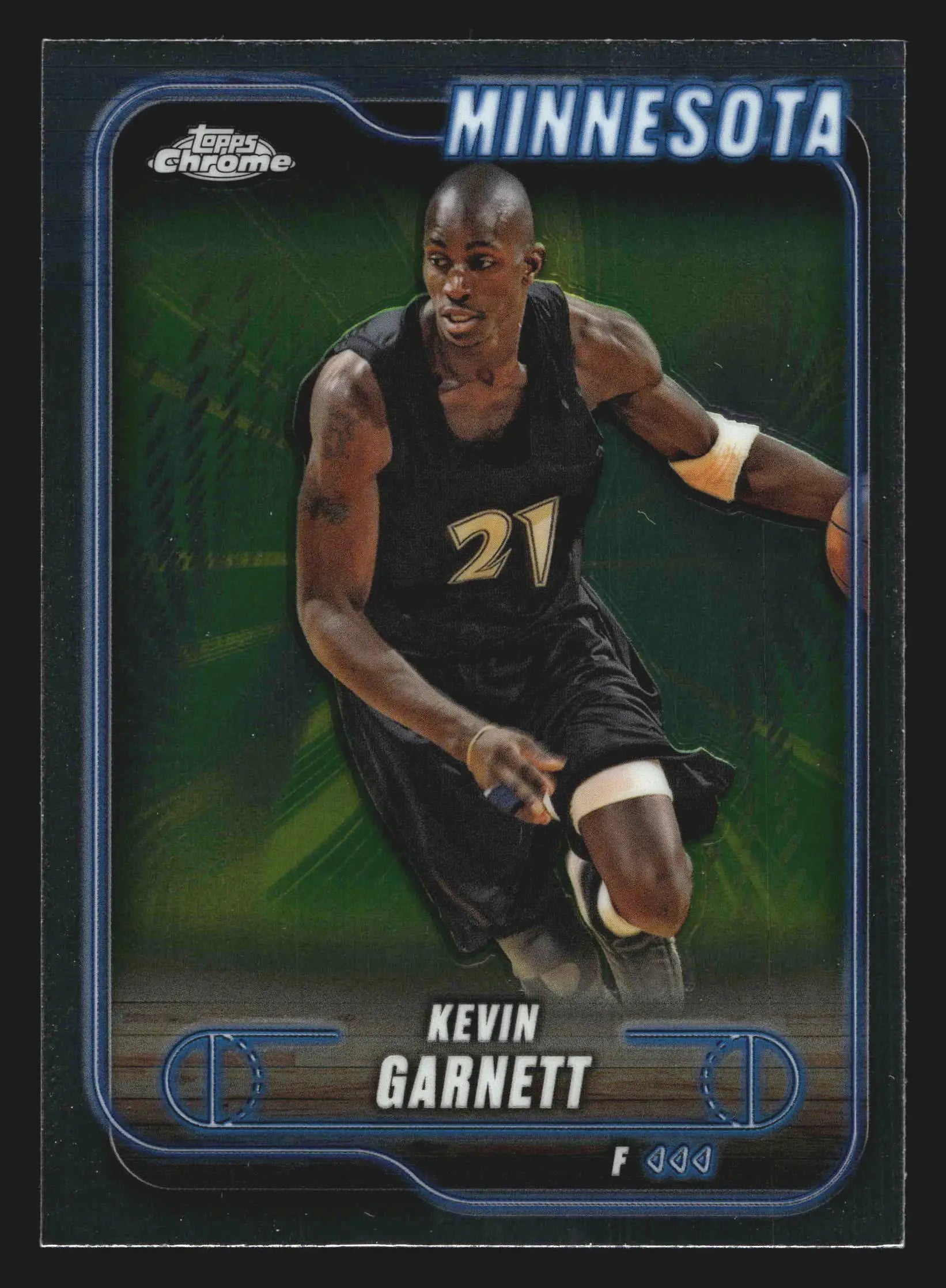2024-25 Topps Chrome Kevin Garnett #44 Minnesota Timberwolves HOF - Basketball Card Single