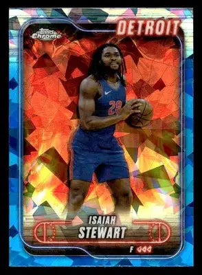 2024-25 Topps Chrome Sapphire #116 Isaiah Stewart - Basketball Card Single