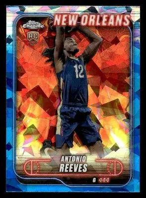 2024-25 Topps Chrome Sapphire #131 Antonio Reeves - Basketball Card Single