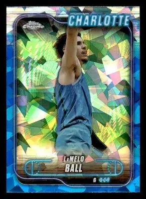 2024-25 Topps Chrome Sapphire #3 LaMelo Ball Base Charlotte Hornets - Basketball Card Single