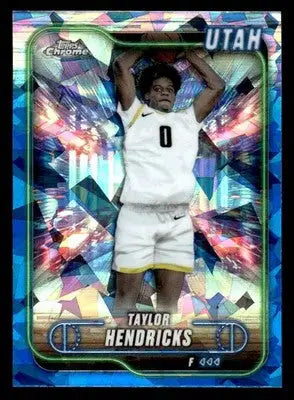 2024-25 Topps Chrome Sapphire #31 Taylor Hendricks - Basketball Card Single