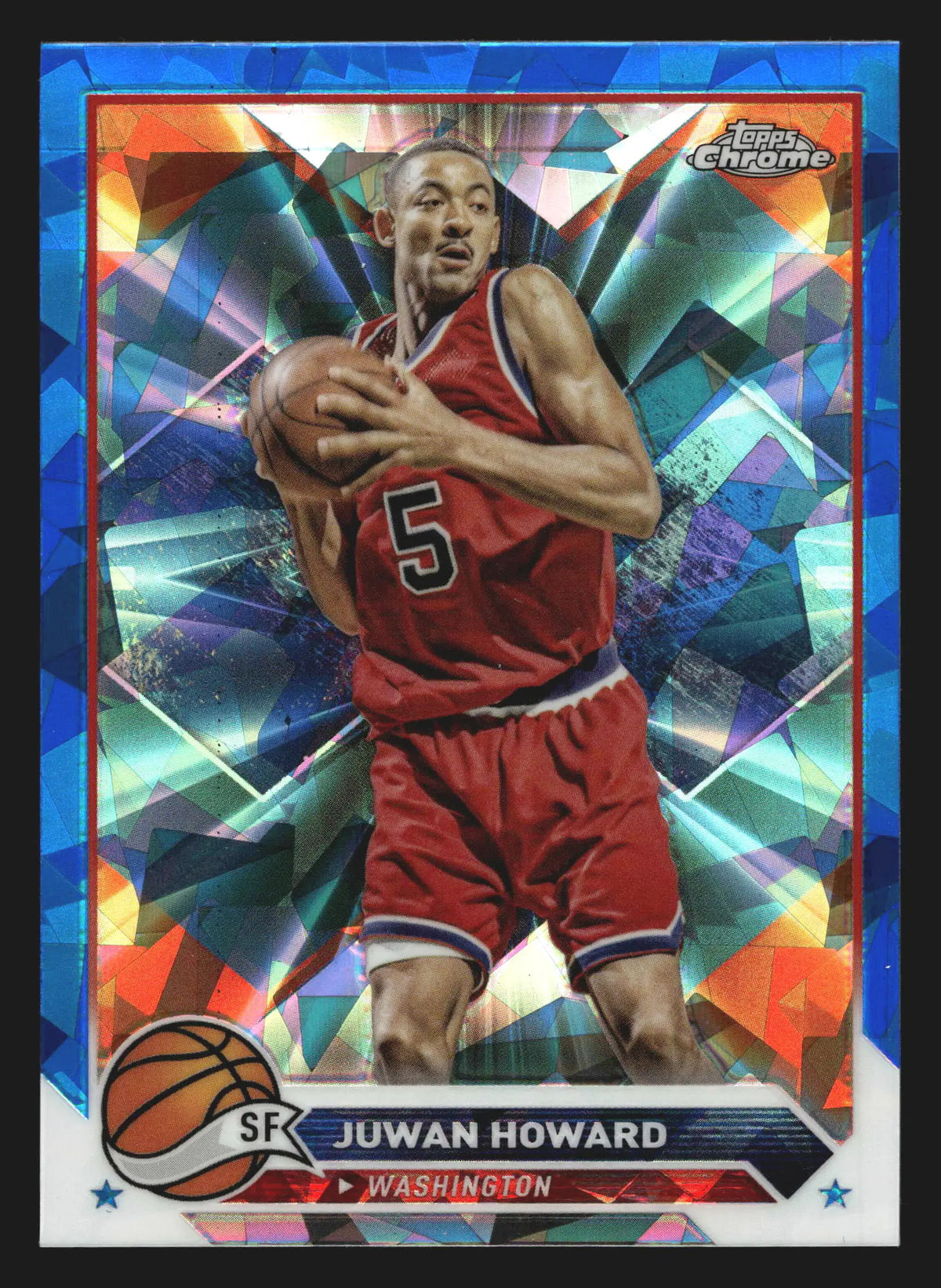 2024-25 Topps Chrome Sapphire Juwan Howard #101 Wizards - Basketball Card Single