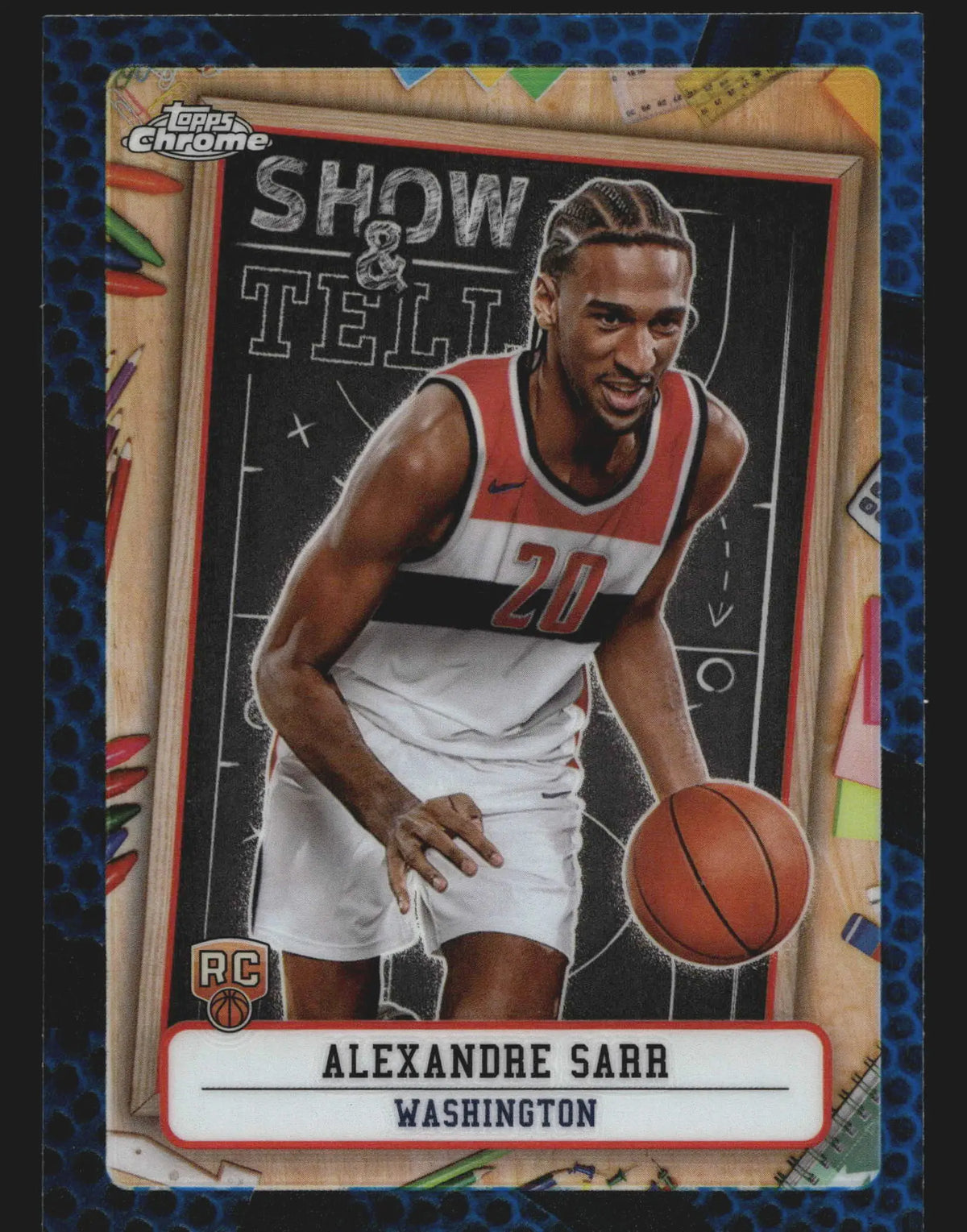 2024-25 Topps Chrome Show & Tell Alexandre Sarr #ST-12 RC - Basketball Card Single