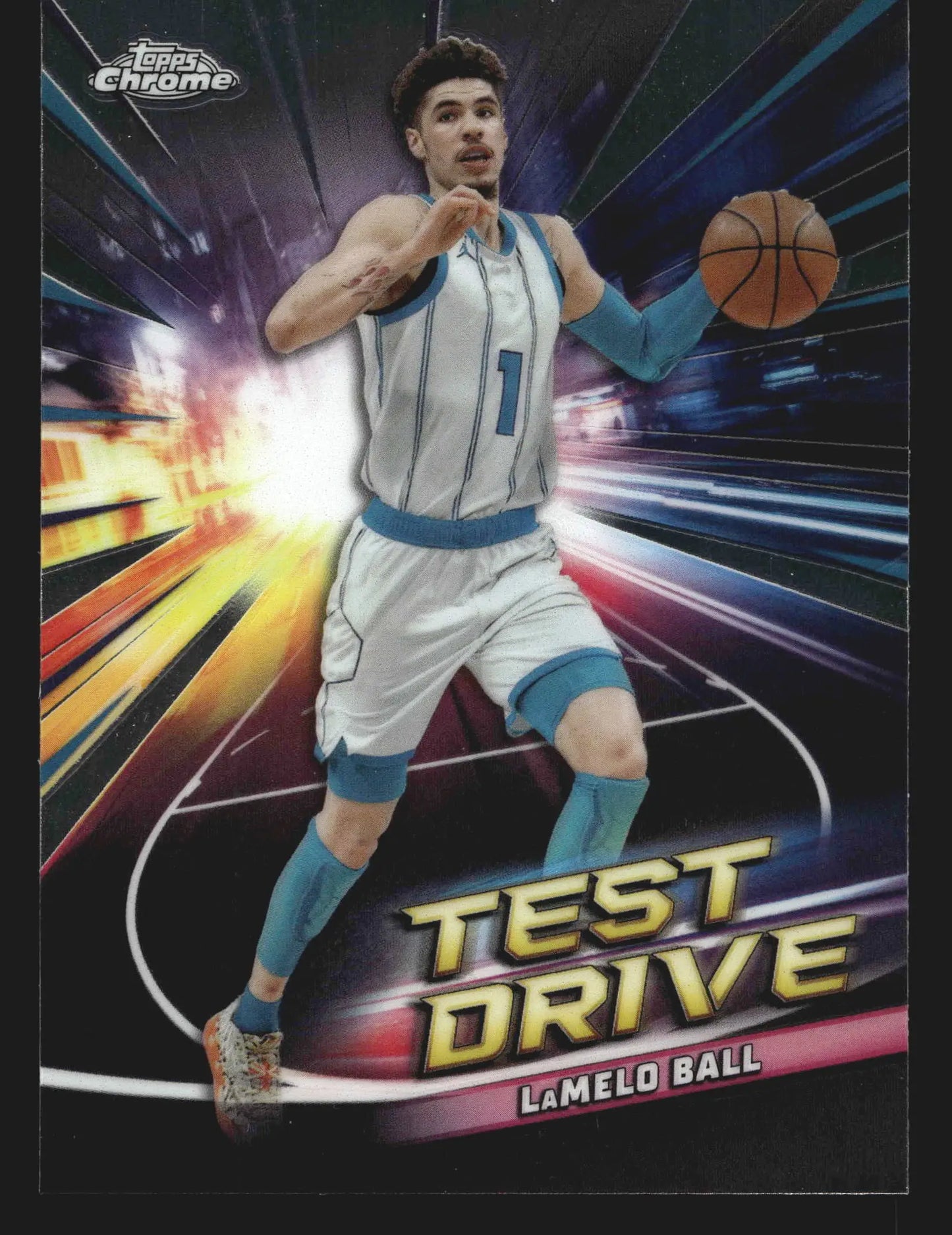 2024-25 Topps Chrome Test Drive #TD-12 LaMelo Ball Hornets