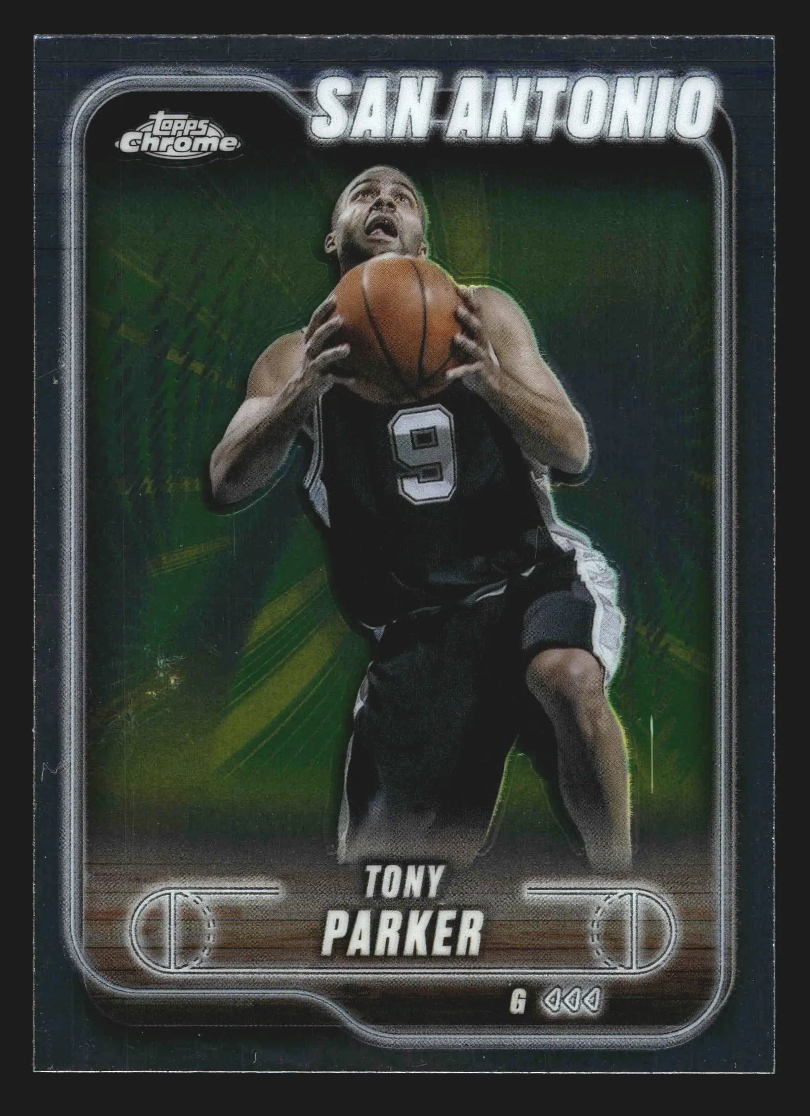 2024-25 Topps Chrome Tony Parker #138 San Antonio Spurs HOF - Basketball Card Single