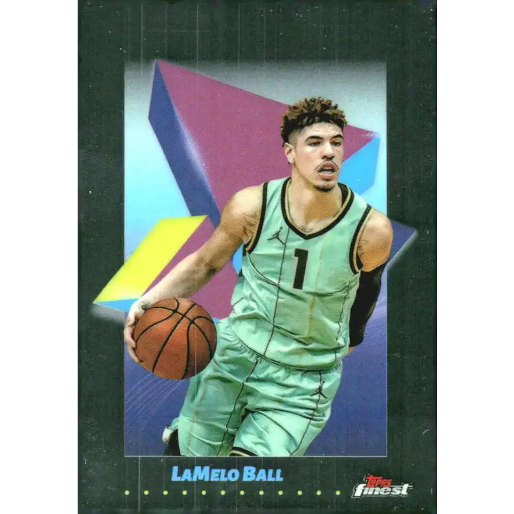 2024-25 Topps Finest #13 LaMelo Ball NM-MT Charlotte Basketball Card - Basketball Card Single