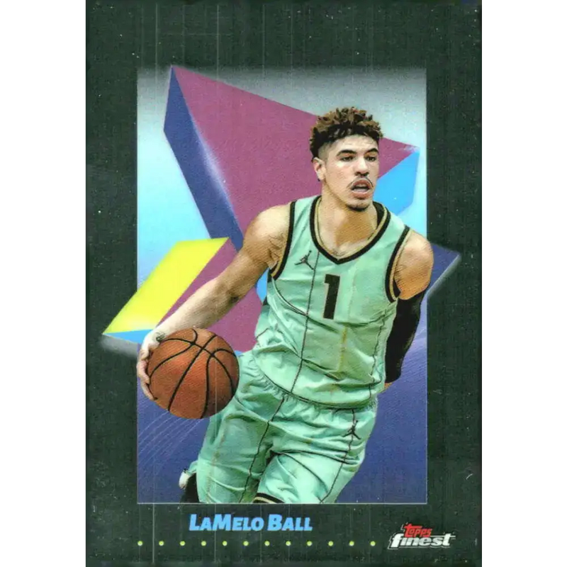 2024-25 Topps Finest #13 LaMelo Ball NM-MT Charlotte Basketball Card - Basketball Card Single