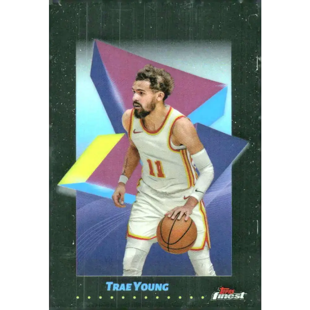 2024-25 Topps Finest #2 Trae Young NM-MT Atlanta Basketball Card - Basketball Card Single