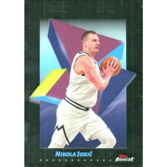 2024-25 Topps Finest #25 Nikola Jokic NM-MT Denver Basketball Card