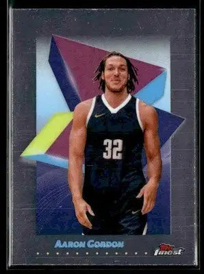 2024-25 Topps Finest #26 Aaron Gordon - Basketball Card Single