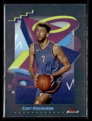 2024-25 Topps Finest #266 Chet Holmgren - Basketball Card Single