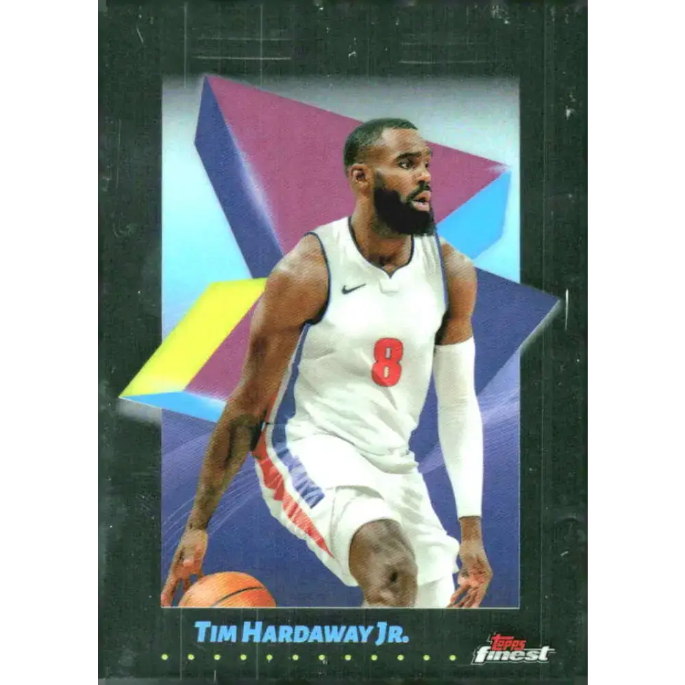 2024-25 Topps Finest #30 Tim Hardaway Jr. NM-MT Detroit Basketball Card - Basketball Card Single