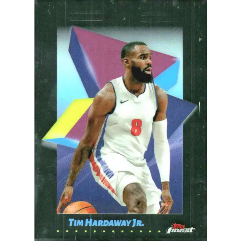 2024-25 Topps Finest #30 Tim Hardaway Jr. NM-MT Detroit Basketball Card - Basketball Card Single