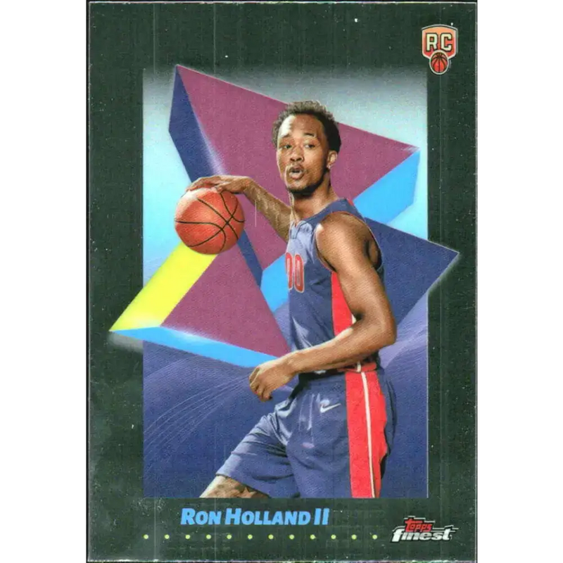 2024-25 Topps Finest #31 Ron Holland II NM-MT RC Rookie Detroit Basketball Card - Basketball Card Single