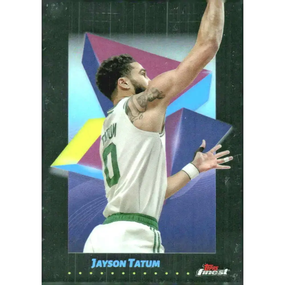 2024-25 Topps Finest #6 Jayson Tatum NM-MT Boston Basketball Card - Basketball Card Single