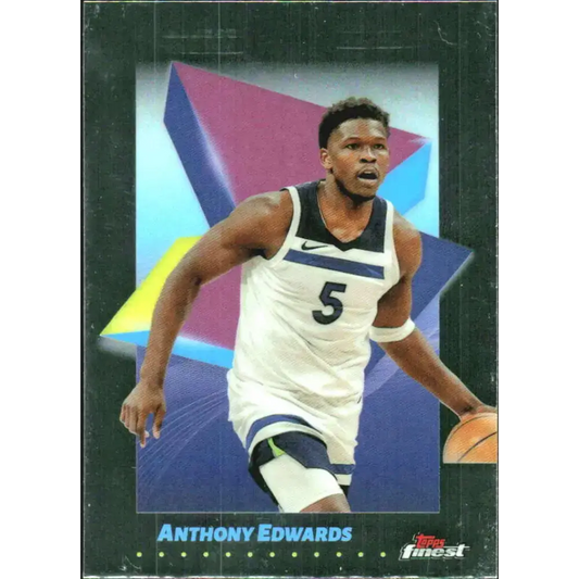 2024-25 Topps Finest #60 Anthony Edwards NM-MT Minnesota Basketball Card