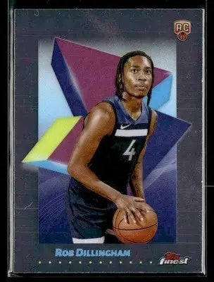 2024-25 Topps Finest #61 Rob Dillingham - Basketball Card Single