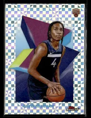 2024-25 Topps Finest #61 Rob Dillingham X-Fractor - Basketball Card Single