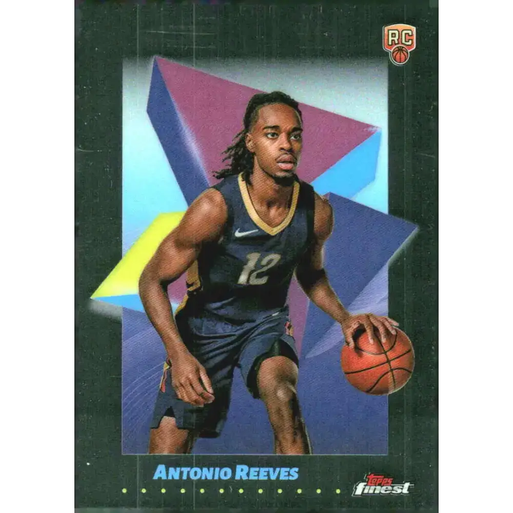2024-25 Topps Finest #63 Antonio Reeves NM-MT RC Rookie New Orleans Basketball Card - Basketball Card Single