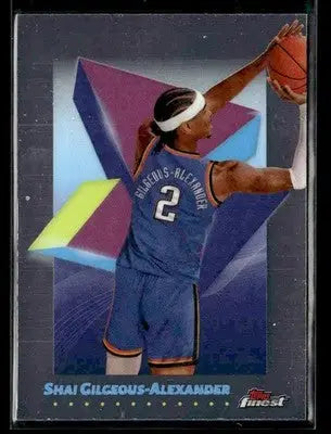 2024-25 Topps Finest #67 Shai Gilgeous-Alexander - Basketball Card Single