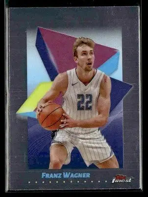 2024-25 Topps Finest #71 Franz Wagner Base Orlando Magic - Basketball Card Single