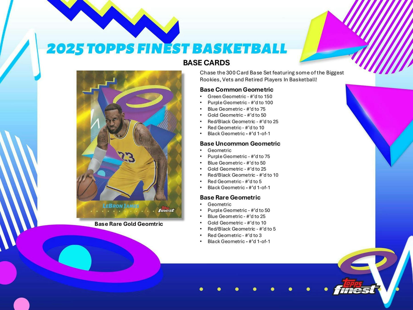 2024-25 Topps Finest Basketball Breaker's Delight Box | Columbia Sports Cards